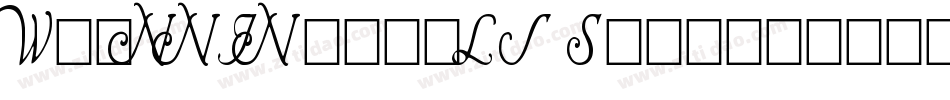 Wrenn Initials Shadowed字体转换